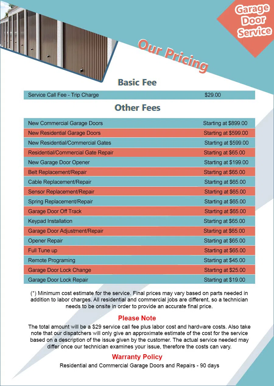 Golden Garage Door Repair Service Emerson, NJ 201-379-4056